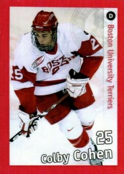 2008-09 Boston University Terriers (NCAA) #NNO Colby Cohen Front