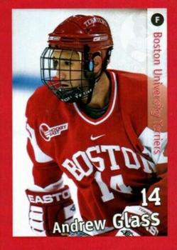 2008-09 Boston University Terriers (NCAA) #NNO Andrew Glass Front