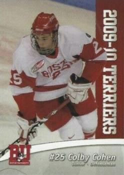 2009-10 Pepsi Boston University Terriers (NCAA) #NNO Colby Cohen Front