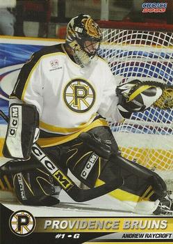 2002-03 Choice Providence Bruins (AHL) #1 Andrew Raycroft Front