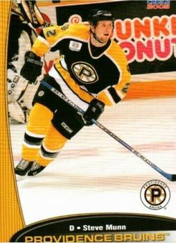 2004-05 Choice Providence Bruins (AHL) #14 Steve Munn Front
