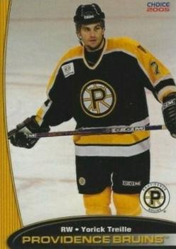 2004-05 Choice Providence Bruins (AHL) #18 Yorick Treille Front