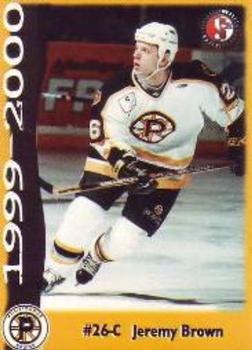 1999-00 SplitSecond Providence Bruins (AHL) #NNO Jeremy Brown Front