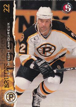 1996-97 SplitSecond Providence Bruins (AHL) #NNO Mitch Lamoureux Front