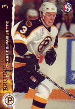 1996-97 SplitSecond Providence Bruins (AHL) #NNO Charles Paquette Front