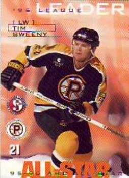 1996-97 SplitSecond Providence Bruins (AHL) #NNO Tim Sweeney Front