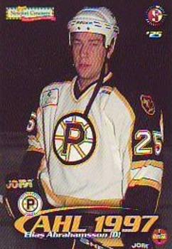 1997-98 SplitSecond Providence Bruins (AHL) #NNO Elias Abrahamsson Front