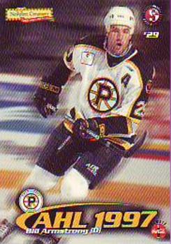 1997-98 SplitSecond Providence Bruins (AHL) #NNO Bill Armstrong Front