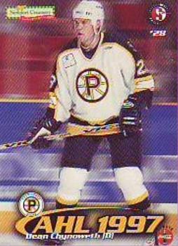 1997-98 SplitSecond Providence Bruins (AHL) #NNO Dean Chynoweth Front