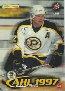 1997-98 SplitSecond Providence Bruins (AHL) #NNO Jon Rohloff Front