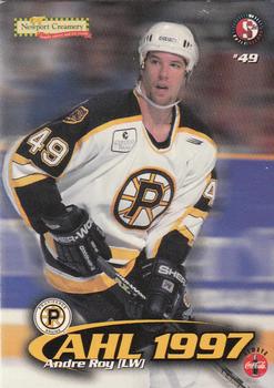 1997-98 SplitSecond Providence Bruins (AHL) #NNO Andre Roy Front