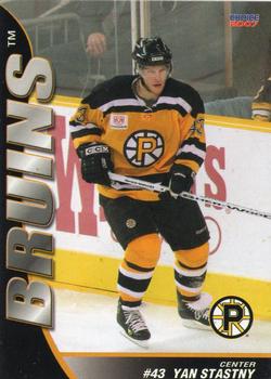 2006-07 Choice Providence Bruins (AHL) #18 Yan Stastny Front