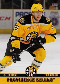 2013-14 Choice Providence Bruins (AHL) #03 Chris Casto Front