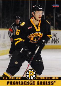 2013-14 Choice Providence Bruins (AHL) #06 Alexander Fallstrom Front