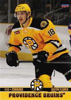 2013-14 Choice Providence Bruins (AHL) #08 Justin Florek Front