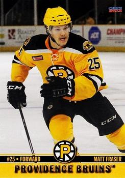 2013-14 Choice Providence Bruins (AHL) #09 Matt Fraser Front