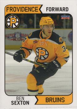 2014-15 Choice Providence Bruins (AHL) #18 Ben Sexton Front