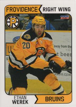 2014-15 Choice Providence Bruins (AHL) #26 Ethan Werek Front