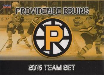 2014-15 Choice Providence Bruins (AHL) #NNO Providence Bruins Front