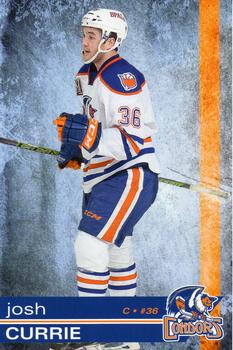2015-16 Bakersfield Condors (AHL) #NNO Josh Currie Front