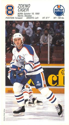 1993-94 Edmonton Oilers #NNO Zdeno Ciger Front