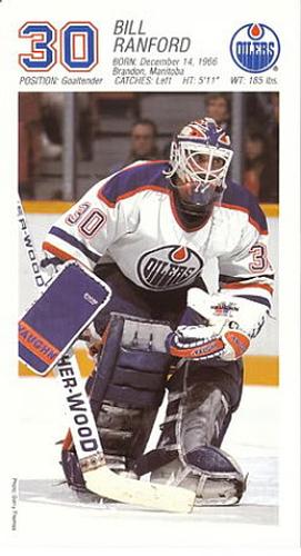 1993-94 Edmonton Oilers #NNO Bill Ranford Front