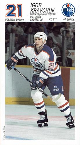 1994-95 Edmonton Oilers #NNO Igor Kravchuk Front