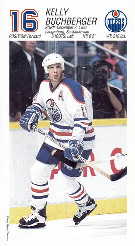 1994-95 Edmonton Oilers #NNO Kelly Buchberger Front