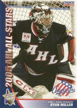 2004-05 Choice 2005 AHL All-Stars #28 Ryan Miller Front