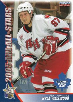 2004-05 Choice 2005 AHL All-Stars #45 Kyle Wellwood Front