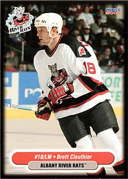 2004-05 Choice Albany River Rats (AHL) #5 Brett Clouthier Front