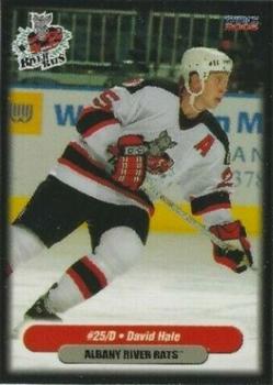 2004-05 Choice Albany River Rats (AHL) #8 David Hale Front