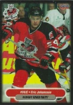 2004-05 Choice Albany River Rats (AHL) #10 Eric Johansson Front