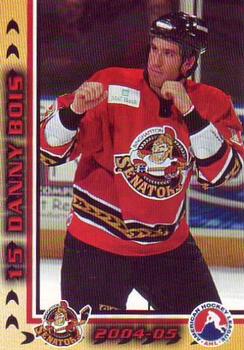2004-05 Binghamton Senators (AHL) #NNO Danny Bois Front