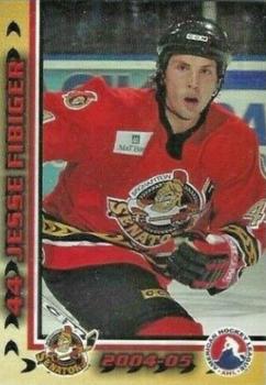 2004-05 Binghamton Senators (AHL) #NNO Jesse Fibiger Front