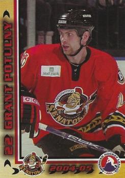 2004-05 Binghamton Senators (AHL) #NNO Grant Potulny Front