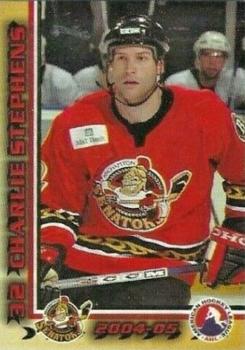 2004-05 Binghamton Senators (AHL) #NNO Charlie Stephens Front