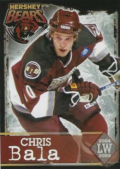 2004-05 Hershey Bears (AHL) #2 Chris Bala Front