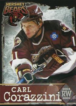 2004-05 Hershey Bears (AHL) #8 Carl Corrazzini Front