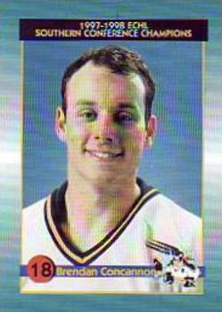 1997-98 Pensacola Ice Pilots (ECHL) #7 Brendan Concannon Front