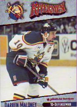1997-98 Multi-Ad Peoria Rivermen (ECHL) #5 Darren Maloney Front