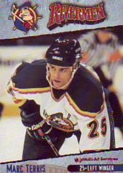 1997-98 Multi-Ad Peoria Rivermen (ECHL) #15 Marc Terris Front