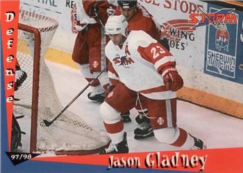 1997-98 Grandstand Toledo Storm (ECHL) #NNO Jason Gladney Front
