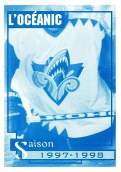1997-98 Rimouski Oceanic (QMJHL) #NNO Header Card Back