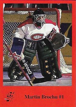 1993-94 Fredericton Canadiens (AHL) #NNO Martin Brochu Front