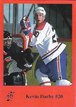 1993-94 Fredericton Canadiens (AHL) #NNO Kevin Darby Front