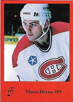 1993-94 Fredericton Canadiens (AHL) #NNO Mario Doyon Front