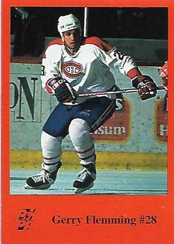 1993-94 Fredericton Canadiens (AHL) #NNO Gerry Flemming Front