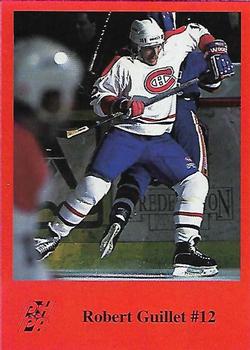1993-94 Fredericton Canadiens (AHL) #NNO Robert Guillet Front