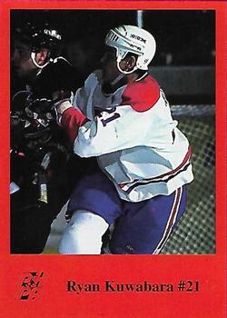 1993-94 Fredericton Canadiens (AHL) #NNO Ryan Kuwabara Front